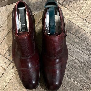 Black Label Men’s Oxford with Red Interior and Black Accents